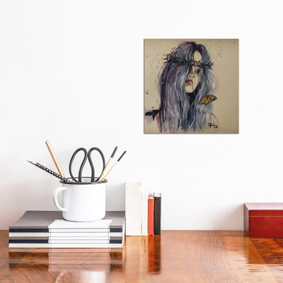 Hurt 1 Piece Wrapped Canvas Wall Art