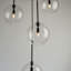 Luminaire suspendu 5 lumières Pinpoint
