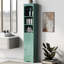 Armoire de salle de bain élégante avec tiroir et tablette réglable autoportante-577657524