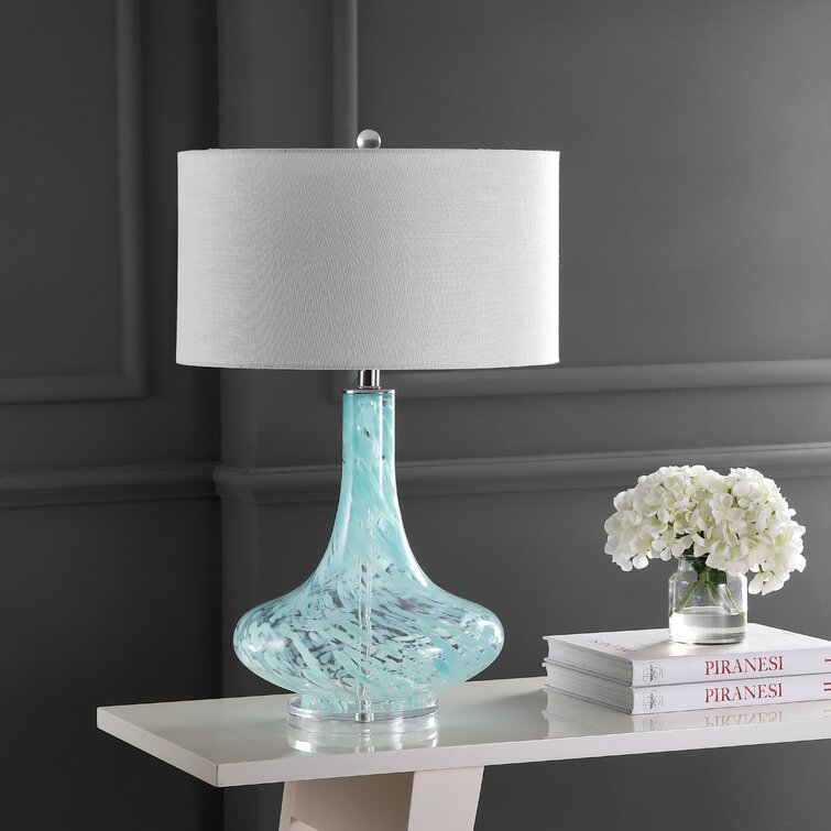 Ebern Designs Lagunas Glass Lamp & Reviews | Wayfair