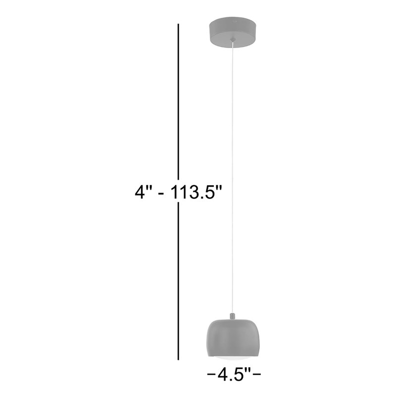 1 - Light LED Pendant