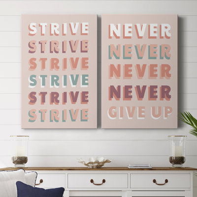 Strive-Premium Gallery Wrapped Canvas -Ready to Hang