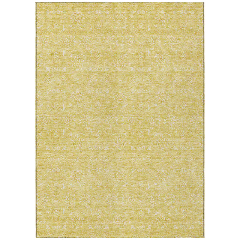 Alta Washable Floral Indoor / Outdoor Rug, Rectangle 8' x 10'