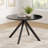 Saveta Round Metal Base Dining Table-97872695-97872696-97872697