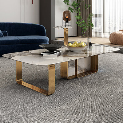 Table basse en pierre de luxe italienne