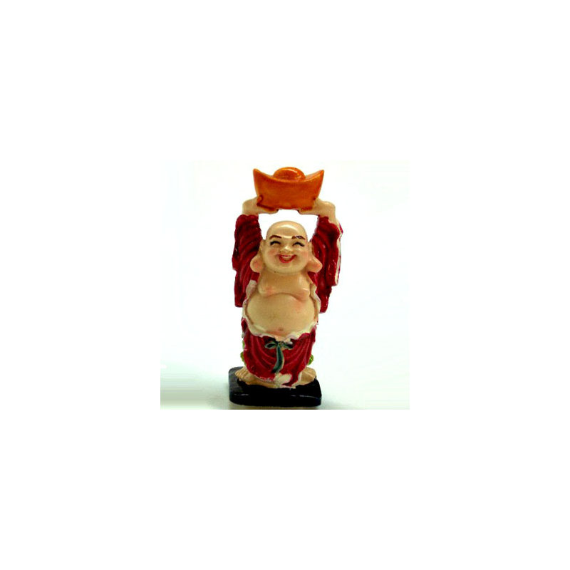 Figurine de Bouddha en rigolant avec figurine