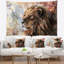 Tapisserie pacifique du lion Animal-28482777