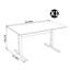 Bureau en pierre frittée de style européen-667564198