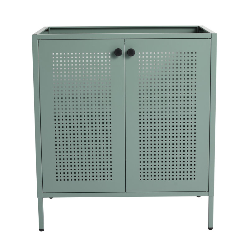 Meuble-lavabo autoportant (à l'exception du lavabo supérieur), Vert menthe, Vert menthe