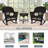 Starner 2 - Person Patio Conversation Set with Cushions-248589671-248589695