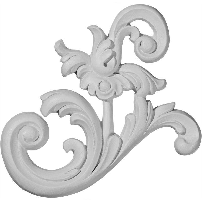 Ensemble de volutes terrones H 7 1/8 po x l 8 7/8 po à droite