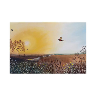 Autumn Glow by Jo Grundy - Wrapped Canvas Print