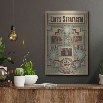 «Love’S Stratagem (1909)» par Epic Portfolio, art mural en métal