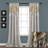 Shimmer Sequins Semi Sheer Curtain Pair-349886491