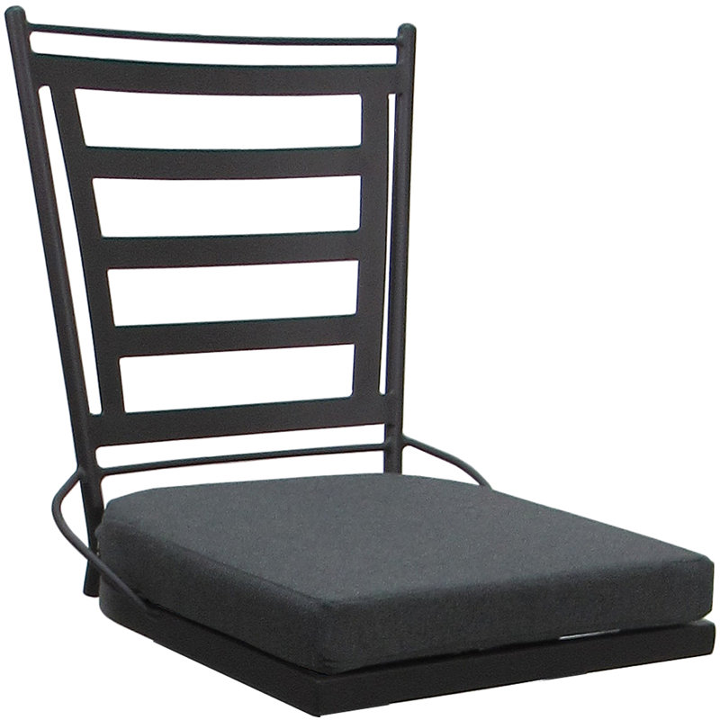 Gris anthracite - brun foncé - assise de 34 po, Brun, Gris