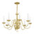 Benedetto 8 - Light Stainless Steel Chandelier-225672791
