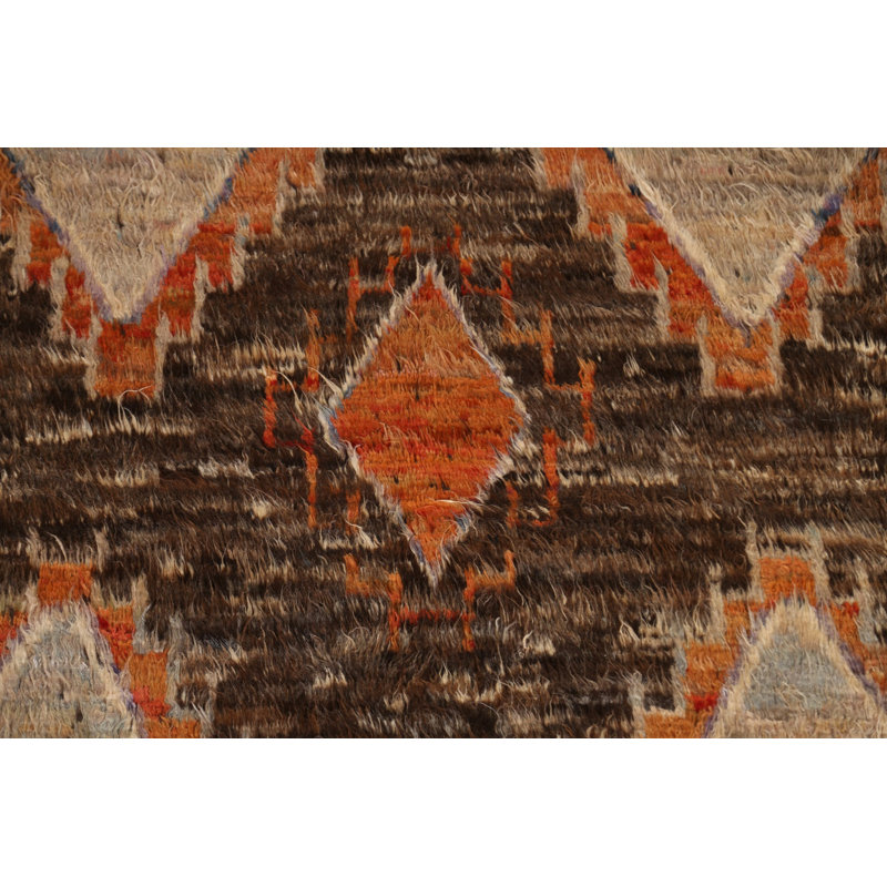 Tapis tribal marocain berbère 8 x 10