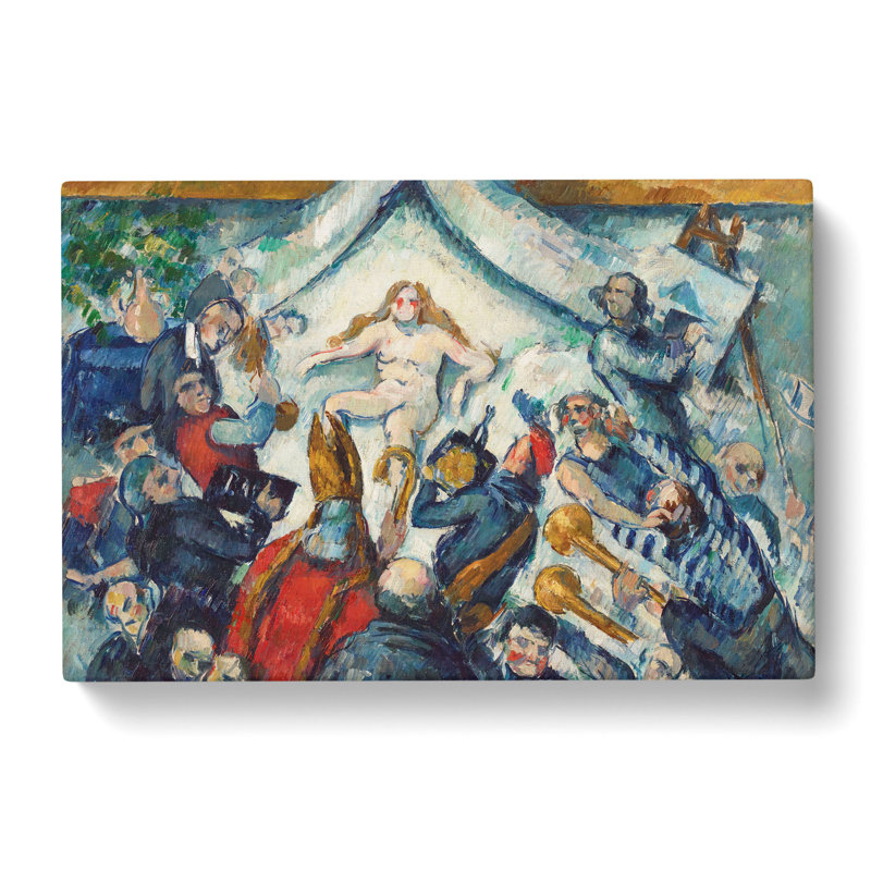 The Eternal Feminine by Paul Cezanne - Wrapped Canvas Painting, 50cm H x 76cm W x 3cm D