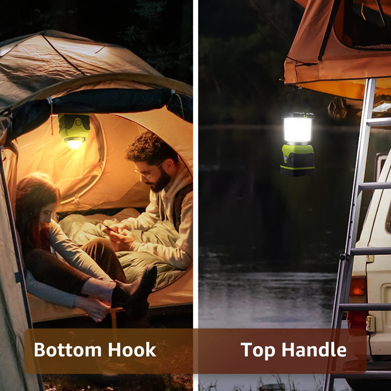 Lepro 1000 Lumen Waterproof LED Camping Lantern with 4 Modes