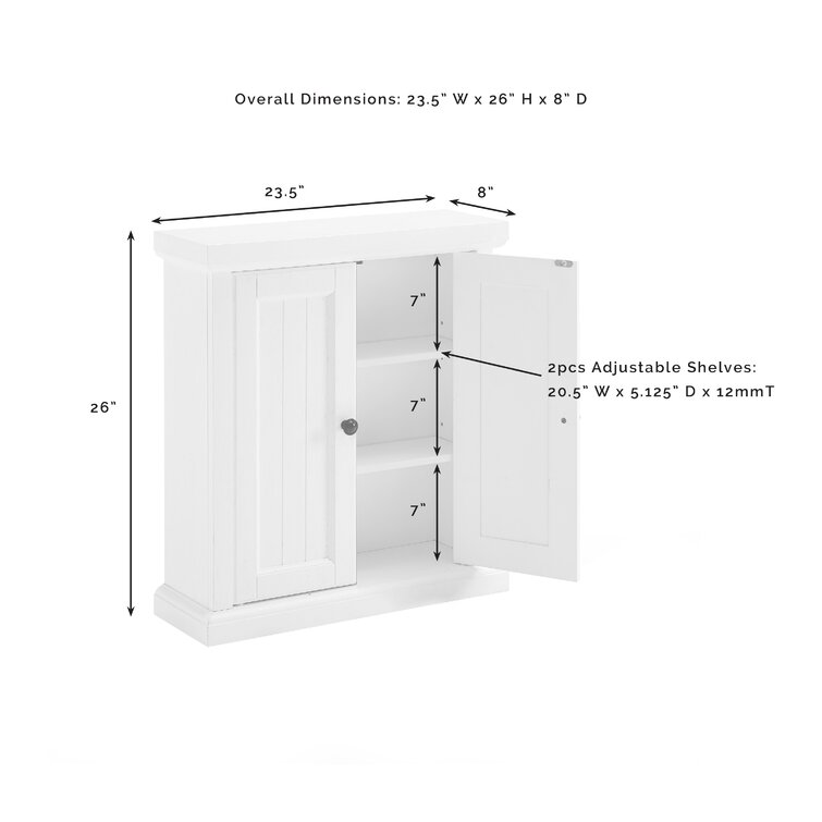 Sand & Stable Loretto Wall Bathroom Cabinet & Reviews