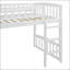 Lit mezzanine simple avec glissoire et échelle