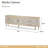 St. Charles Media Cabinet - Dove Gray