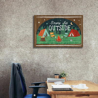 «Comfy Camping 7» par Melissa Averinos, art mural sur toile