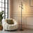 70" Modern Dimmable Tree Floor Lamp With Rotary Switch,3 Bulbs Included