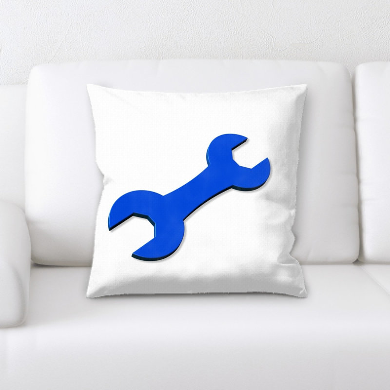 Microsuede Throw Pillow