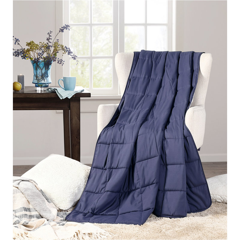 Dearfoams Weighted Blanket, Gray