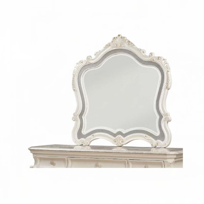 White Finish Mirror