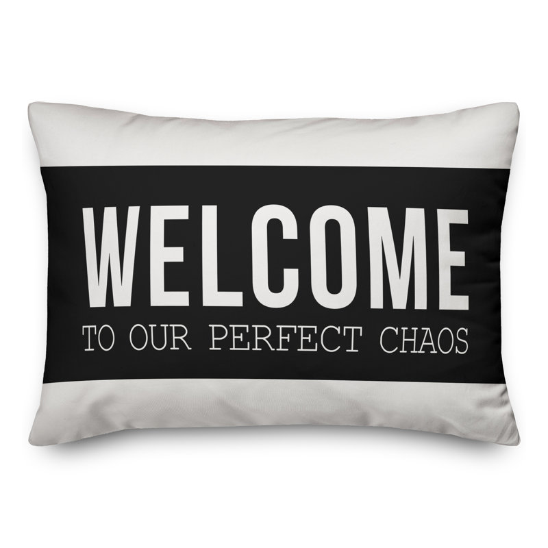 Housse de coussin rectangulaire et insert