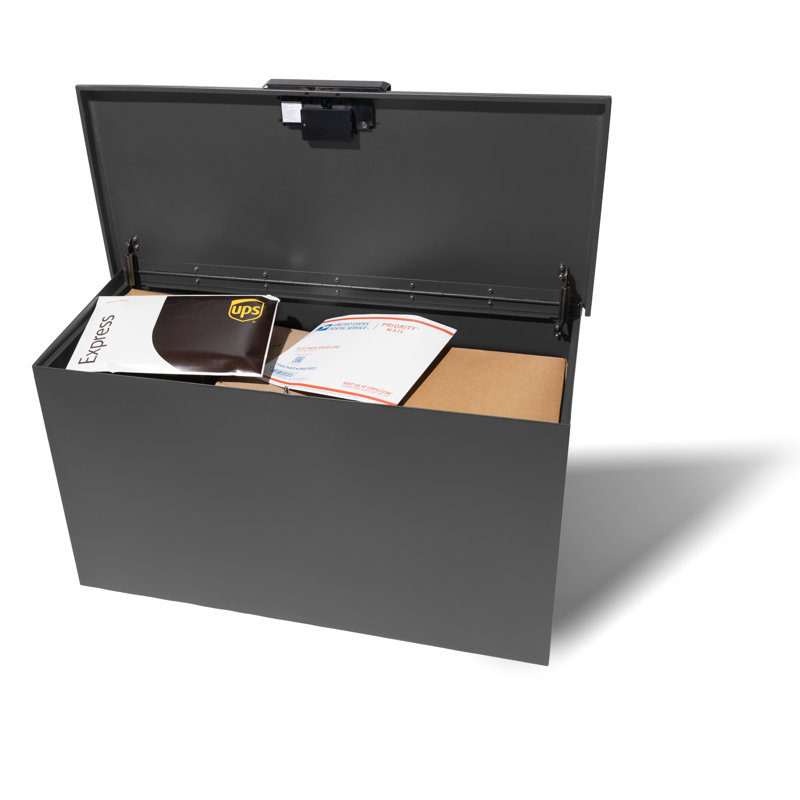 Boîte très large Loxx Boxx, Gris mat