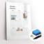 Magnetic Glass Photo Memo Board