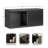 Wooden Wall Cabinet with Sliding Door-1154310375