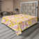 Ambesonne, drap plat floral pivoines, art botanique printanier