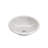 BOCCHI Parma 17.7'' Fireclay Oval Bathroom Sink with Overflow-90558941