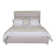 Louise/Lawrence King Upholstered Low Profile Panel Bed
