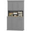 Grand garde-manger avec micro-ondes