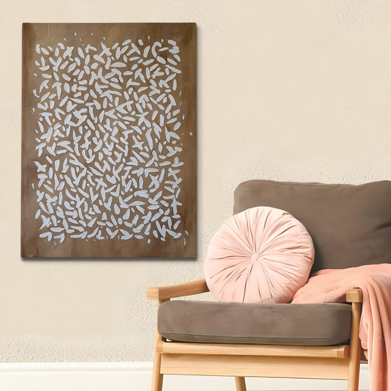 Peinture à l'huile décorative, 19.69" H x 27.56" W x 1" D