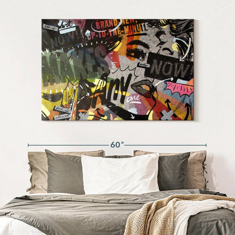 Leisha Anyone Now, 34" H x 51" W