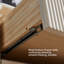 Buffets simples en bois blanc grande capacité