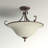 Karcher 3 - Light Semi-Flush Mount