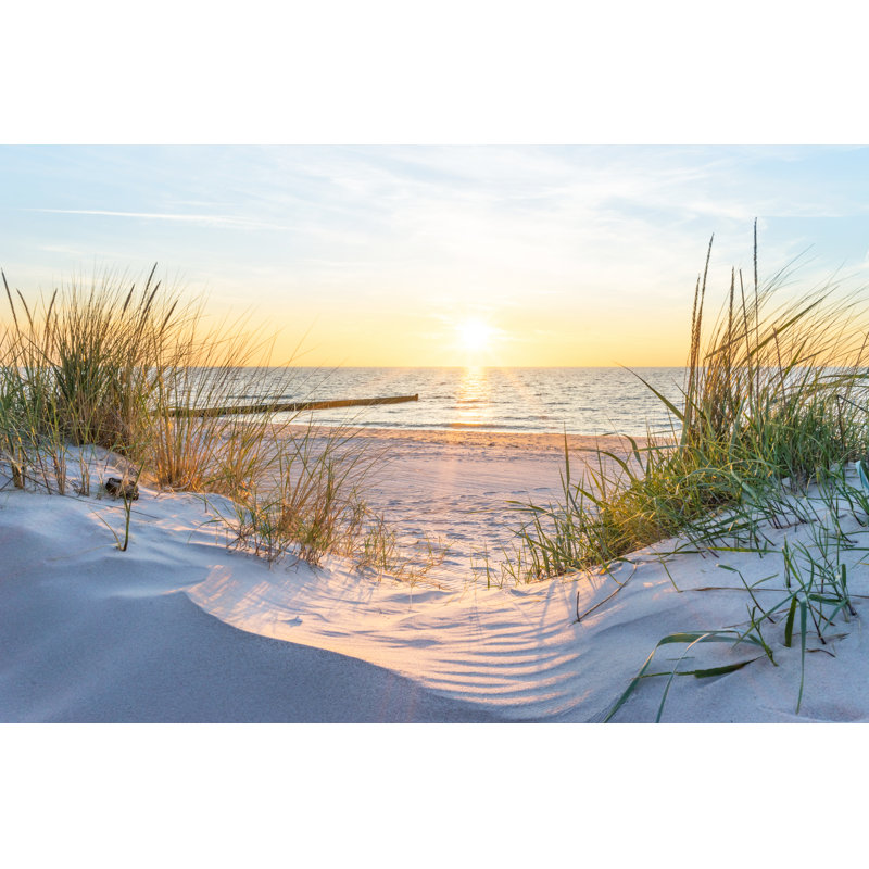 «Dune Sunrise», art mural sur toile tendue, 12" H x 16" W
