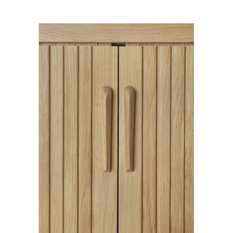Roller Max 66.1'' W Solid Wood Sideboard, Oak