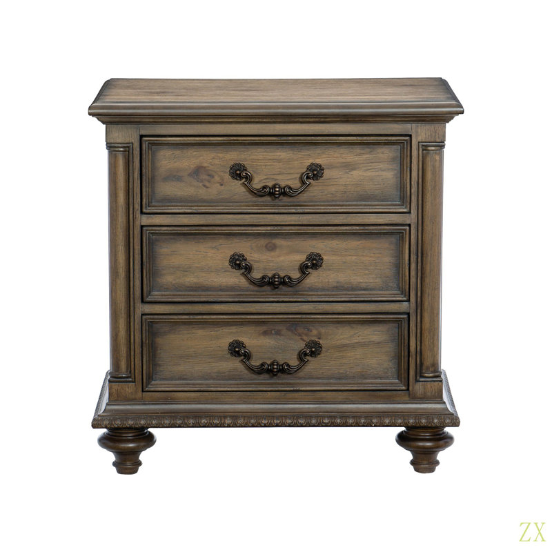 Table de chevet 1 pièce Traditional
