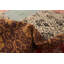 Tapis bleu/rouge handwoven à tissage plat Amata