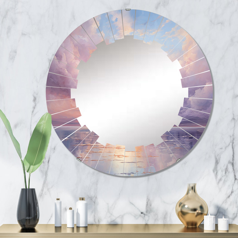 Bieker Circle Wall Mirror, 32" x 32"