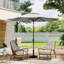 Aaroon 300cm Tilt Market Parasol-60025221