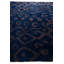 Tapis bleu foncé Outen